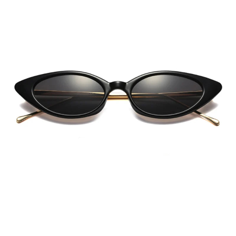 Óculos de Sol Feminino Cat Eye – Design Moderno, Armação Pequena, Estilo Moderno com Proteção UV400