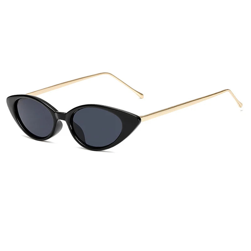 Óculos de Sol Feminino Cat Eye – Design Moderno, Armação Pequena, Estilo Moderno com Proteção UV400