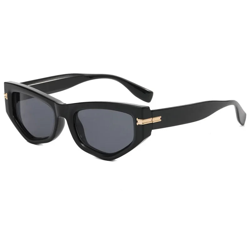 Óculos de Sol Feminino Cat Eye Vintage – Estilo Retrô, Proteção UV400