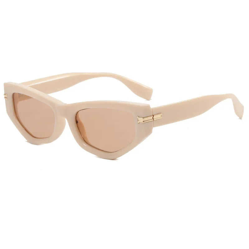 Óculos de Sol Feminino Cat Eye Vintage – Estilo Retrô, Proteção UV400