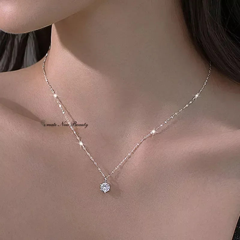 Colar Choker em Prata 925 com Zircônia - Elegância e Brilho